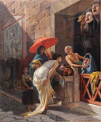 Mask seller - Mariani Cesare